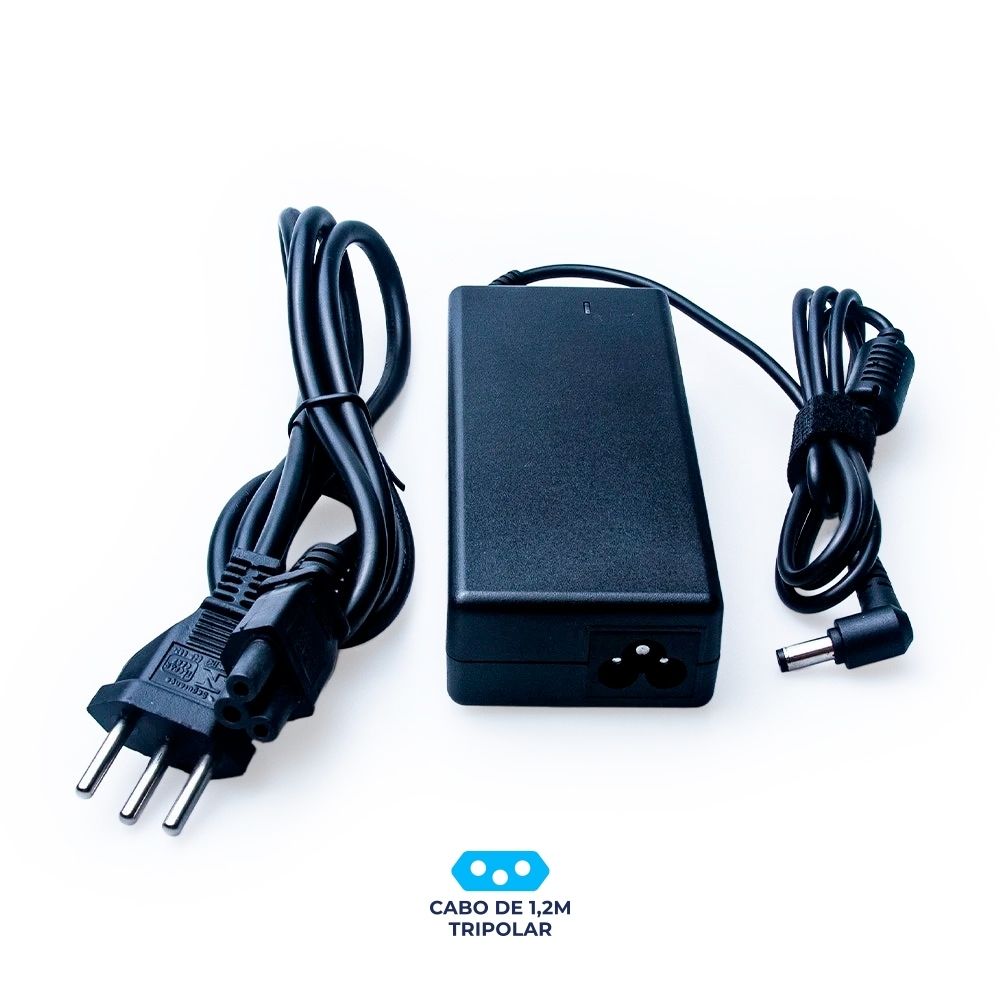 Fonte Carregador A315-56 19V 4.74A 90W 5.5mm X 1.7mm para Notebook Acer Aspire
